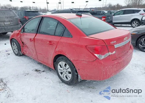2015 Chevrolet Cruze Ls Auto z USA, uszkodzony, nr VIN 1G1PA5SH2F7141835